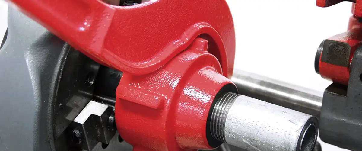 nipple chuck accessory in use